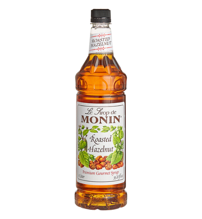 Monin Premium Roasted Hazelnut Flavoring Syrup 1 Liter